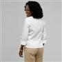 Button Front Shirt, White, small