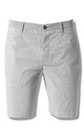 Straight Fit Shorts With Button Closure, Gray, medium