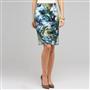 Floral Pencil Skirt, Surf Multi, small
