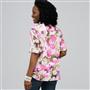 Roll Sleeve Floral Shirt, Multi, small
