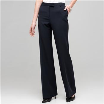 Flat Front Pant, midnight navy, large