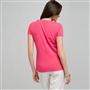 Flower Embellishment Tee, Hot Pink, small