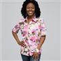 Roll Sleeve Floral Shirt, Multi, small