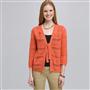 Tie Front Cardigan, Sundried Coral, small