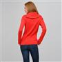 Long Sleeve Button Out Turtle Neck, Fire Red, small