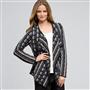 Open Front Texture Cardigan, , small