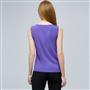 Drape Neck Tank with Buckles., Spring Violet, small