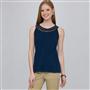 Cut Away Tank, Navy Sky, small