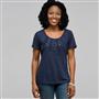 Scoop Neck Tee with Applique, , small