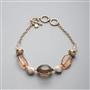 Pink and Brown Collar Necklace, , small