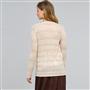 Open Front Cardigan, toast combo, small