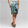 Floral Pencil Skirt, Surf Multi, small