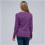 Long Sleeve Crew Neck Top, Meadow Violet Multi, small