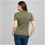 Short Sleeve Solid Cotton Polo Tee, jungle green, small