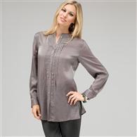 Button Down Shirt, Silver Multi, medium