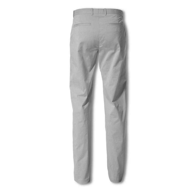 Casual Slim Leg Pants, Grey, large image number 1