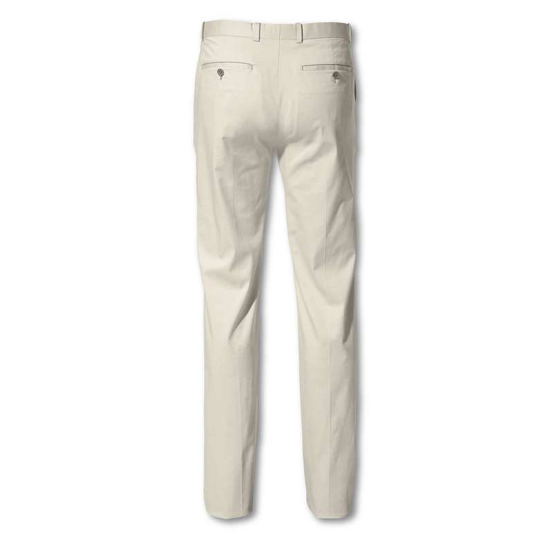 Front Rise Straight Leg Pants, Beige, large image number 1
