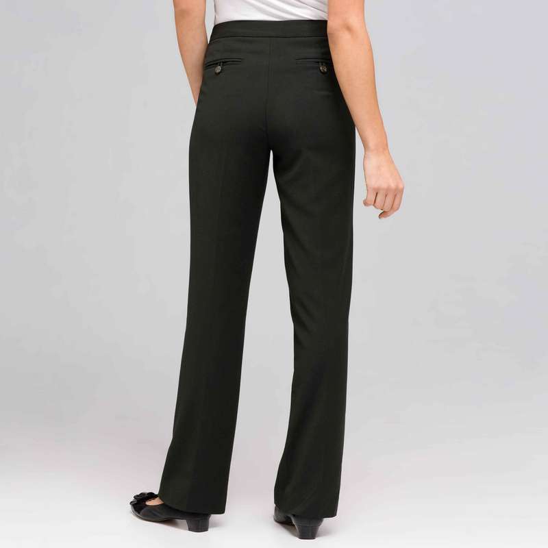 Flat Front Slim Pant, Laurel, large image number 1