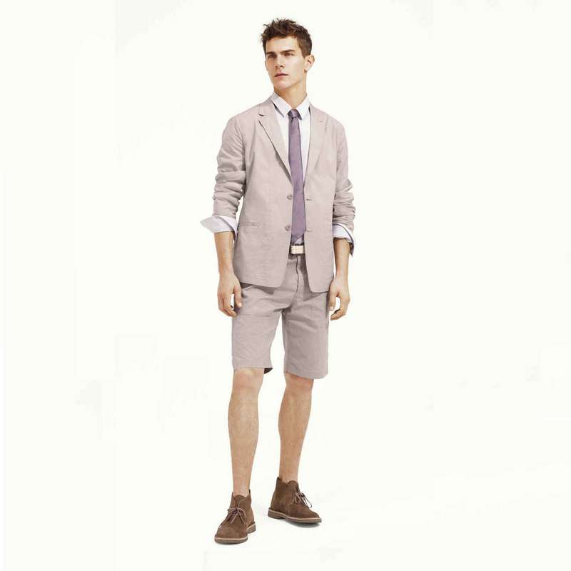 Spring Shorts, Grey, large image number 1