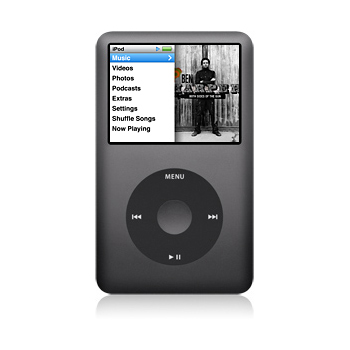 Apple iPod Classic, Black, large image number 0